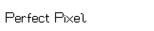 Perfect Pixel Italic TestDrive