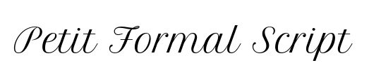 Formal Script