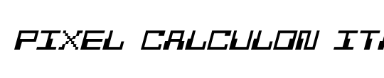 Pixel Calculon