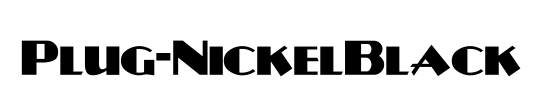 Plug-NickelBlack