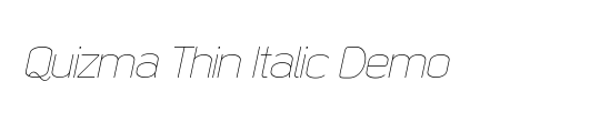 Malter Sans Thin Italic Demo