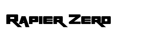Rapier Zero