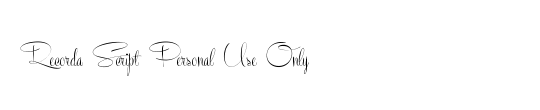 Cellos Script Personal Use Only