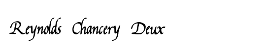 Oberon Deux Condensed Italic