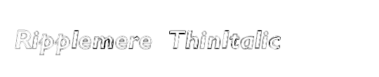 KievitOT-ThinItalic