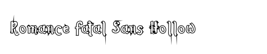 Romance Fatal Serif Std