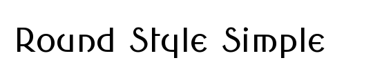 Round Style Middle