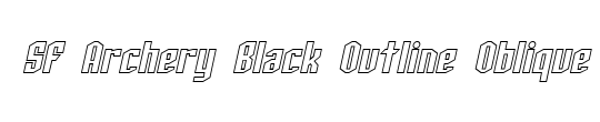 Archery Black Condensed