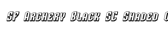 Archery Black Condensed