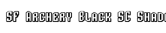 Archery Black Condensed