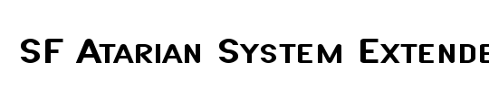 SF Atarian System Extended