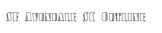 Avondale SC Outline