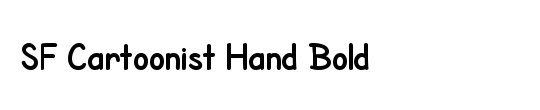 SF Cartoonist Hand