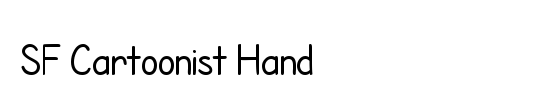 SF Cartoonist Hand