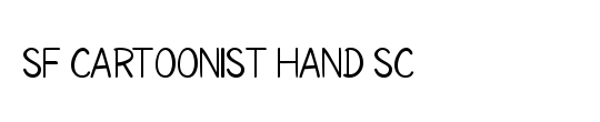 SF Cartoonist Hand