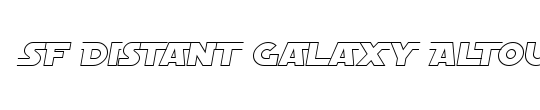 Galaxy 1 Italic