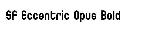 SF Eccentric Opus Condensed