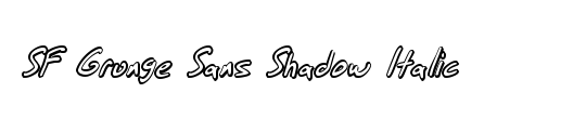 SF Grunge Sans Shadow