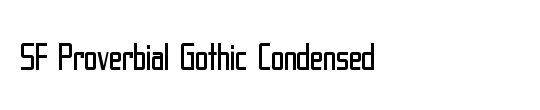 Gothic-Condensed