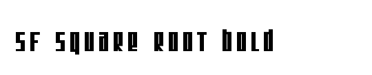 SF Square Root Shaded