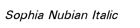Nubian-MediumItalic