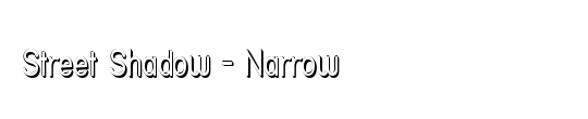 Street Variation - Narrow