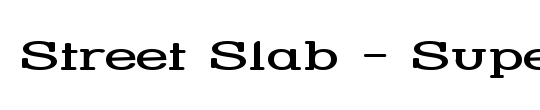 Street Slab - Super Narrow