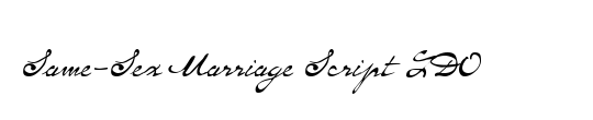 Marriage Script