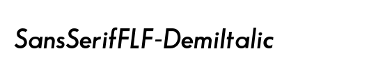 Souvenir-DemiItalic