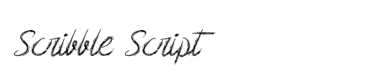 Scribble Script