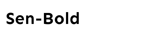 Sen-Bold
