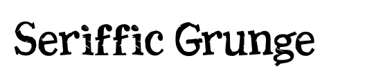 Grunge Amtype Bold