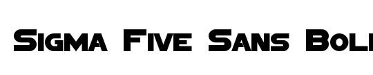 Sigma Five Marquee