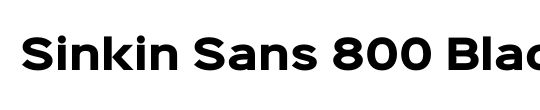 Sinkin Sans 300 Light Italic