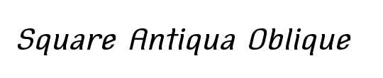 Square Antiqua