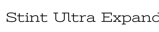 Stint Ultra Condensed