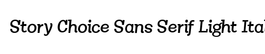 Light Sans Serif 7