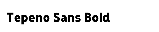 Tepeno Sans