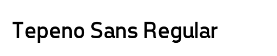 Tepeno Sans