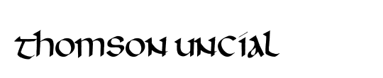 Dalelands Uncial Condensed