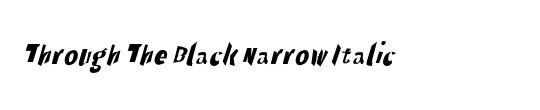 Graphite AT Narrow Black