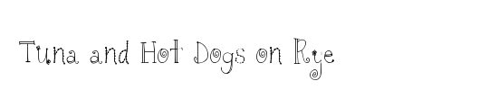 LMS This Font Is For The Dogs