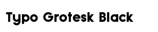 Genera Grotesk