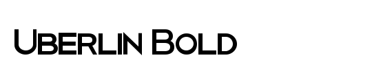 Uberlin XBold