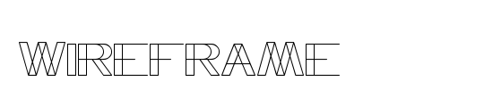 CF WireFrame Demo