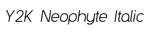 Y2K Neophyte