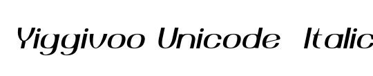 Yiggivoo Unicode