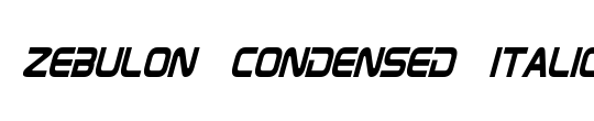 Zebulon Condensed