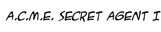 HYPNO Agent Condensed Italic