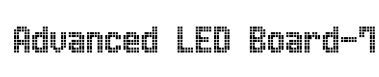 Serif LED Board-7